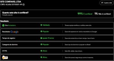 Site verificado e verdadeiro:5eeapp.com.br